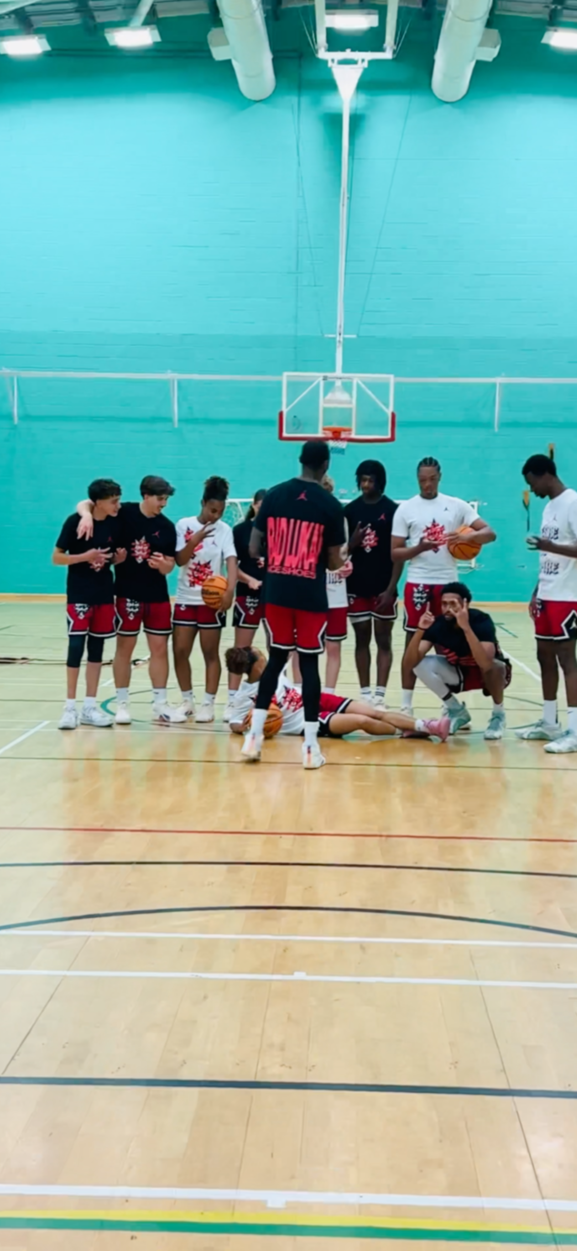 GMB supporting Why Not I basketball camp