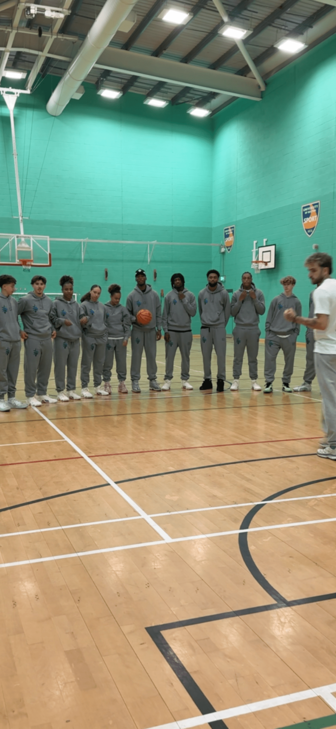 GMB supporting Why Not I basketball camp