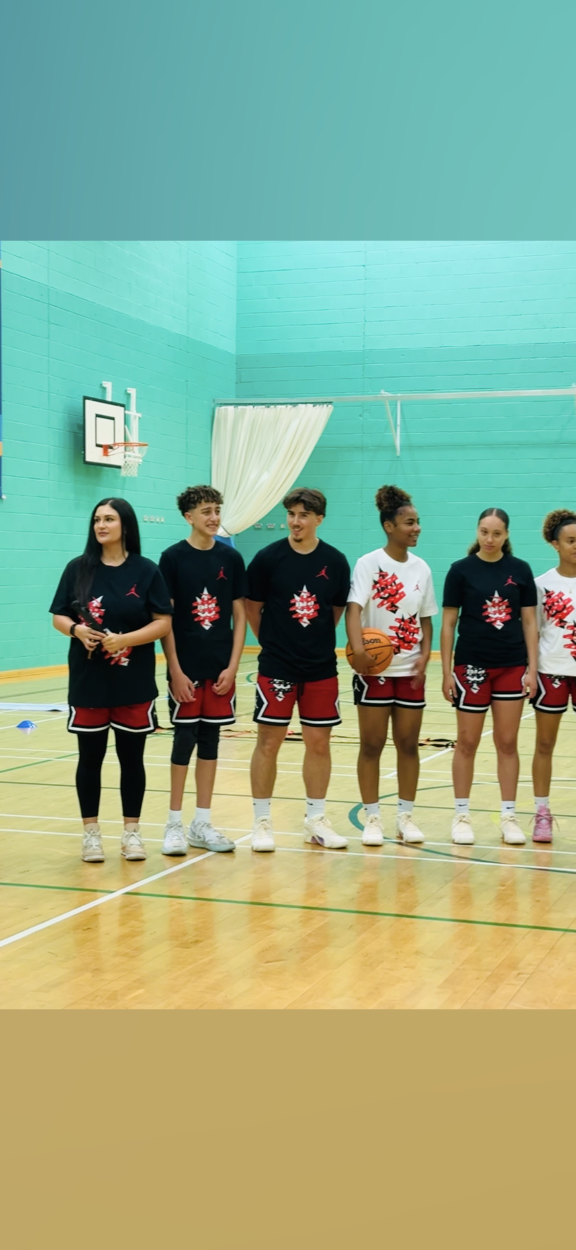 GMB supporting Why Not I basketball camp