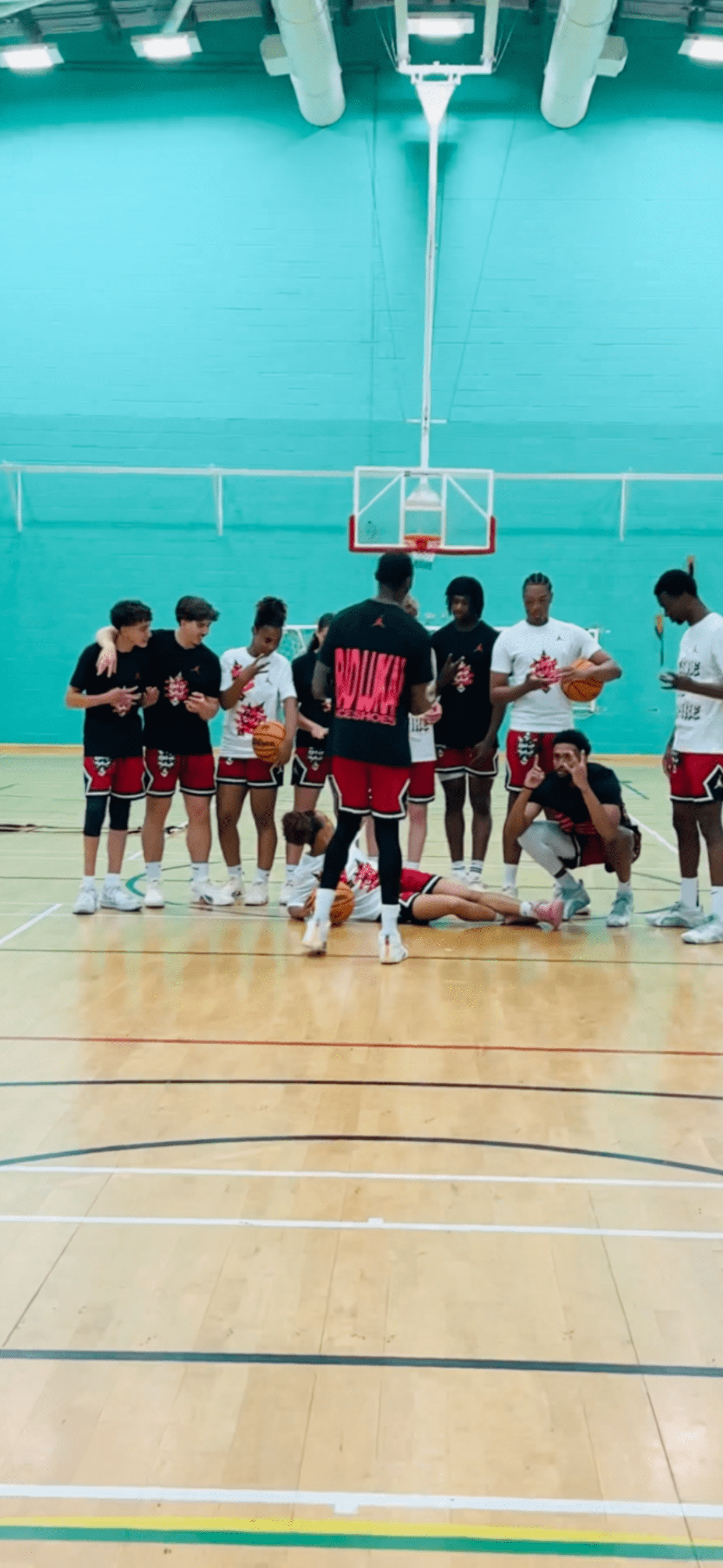 GMB supporting Why Not I basketball camp