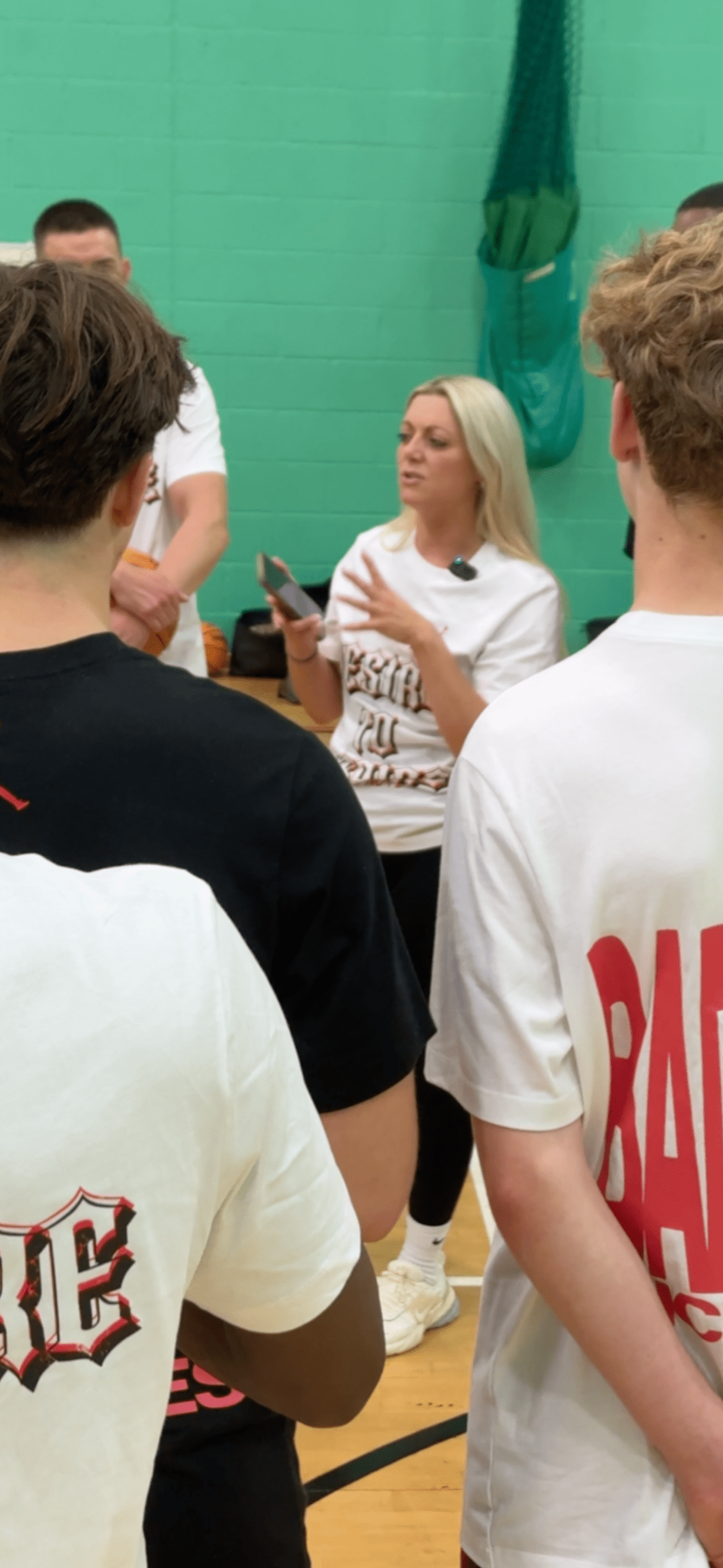 GMB supporting Why Not I basketball camp